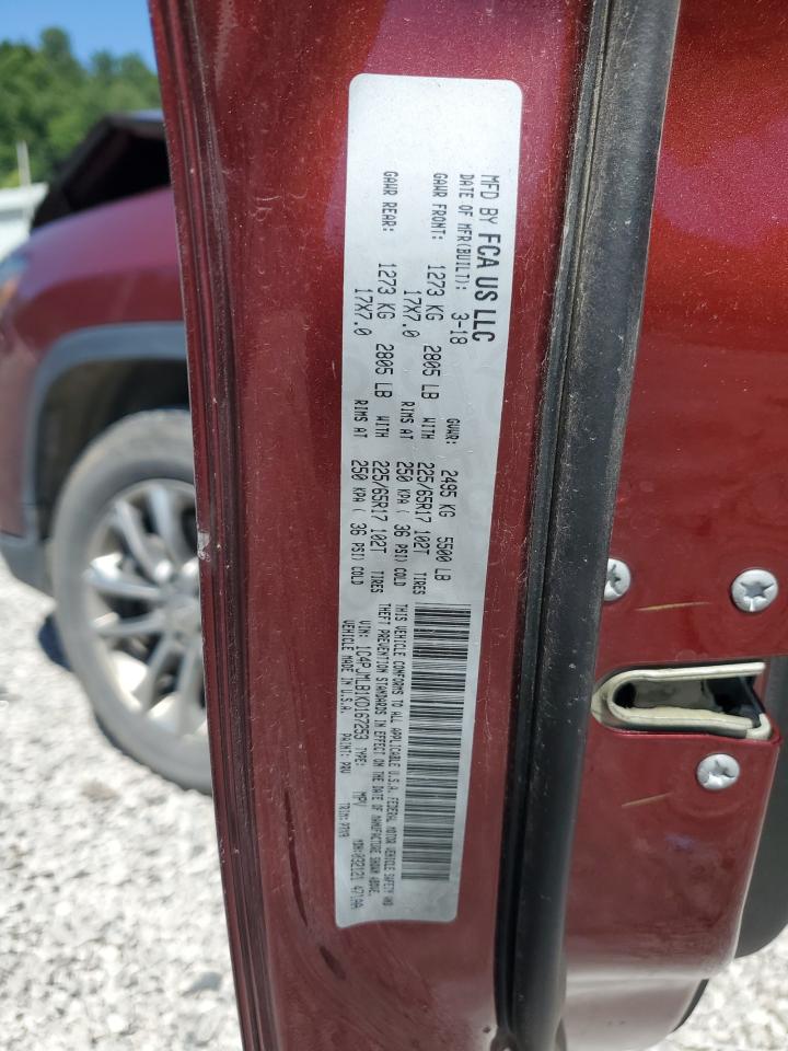 1C4PJMLB1KD167253 2019 Jeep Cherokee Latitude Plus