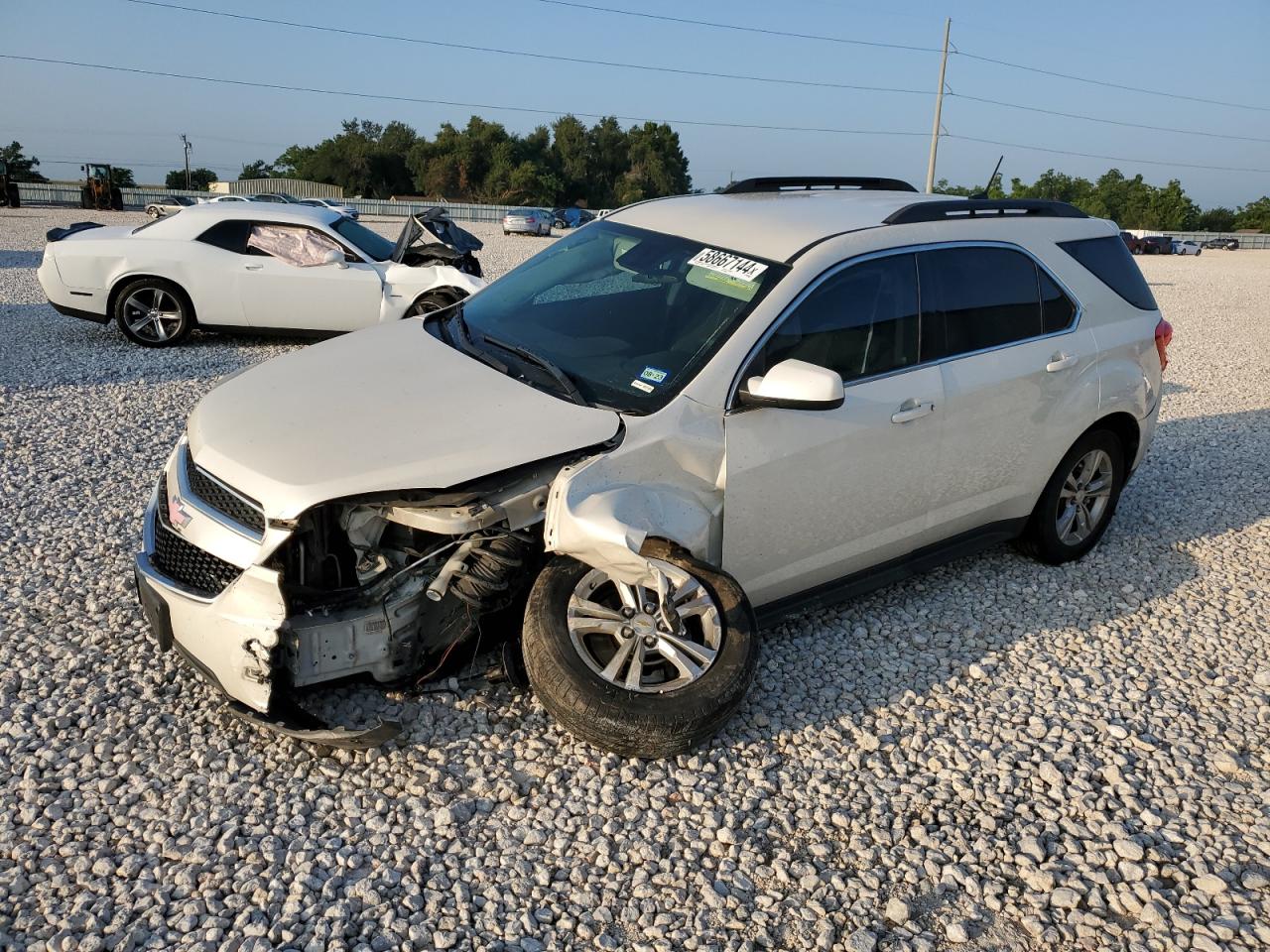 2013 Chevrolet Equinox Lt vin: 1GNALDEK1DZ110108