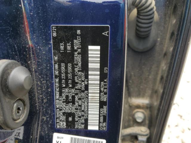 2021 Toyota Highlander Xse VIN: 5TDJZRAH9MS073728 Lot: 57228114