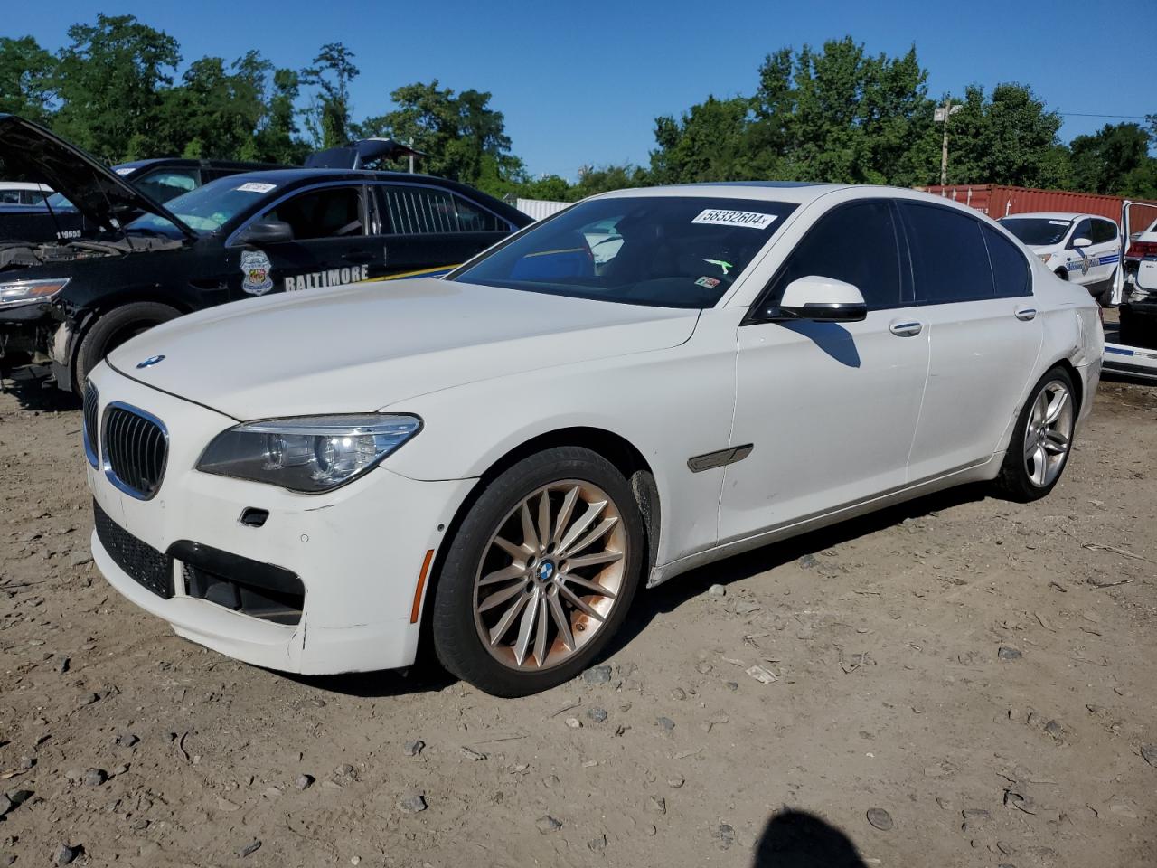 2015 BMW 740 I vin: WBAYA6C5XFG312981