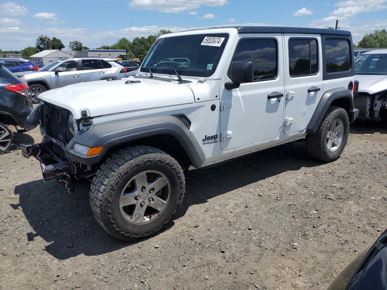 Lot #2974183369 2021 JEEP WRANGLER U