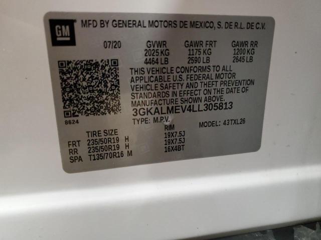 2020 GMC Terrain Sle VIN: 3GKALMEV4LL305813 Lot: 59867484