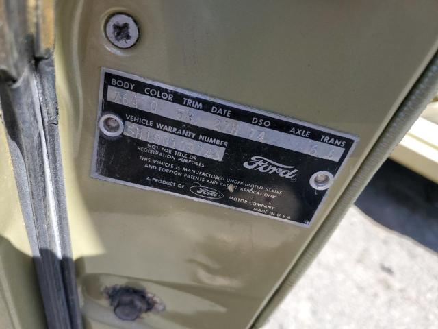 1965 Ford Thunderbir VIN: 5H5C109743 Lot: 57648504