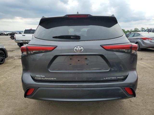 2021 Toyota Highlander Limited VIN: 5TDDZRBH9MS533482 Lot: 57699054