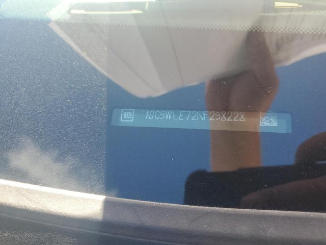 2022 Chevrolet Silverado C2500 Heavy Duty VIN: 1GC5WLE72NF258228 Lot: 60385264