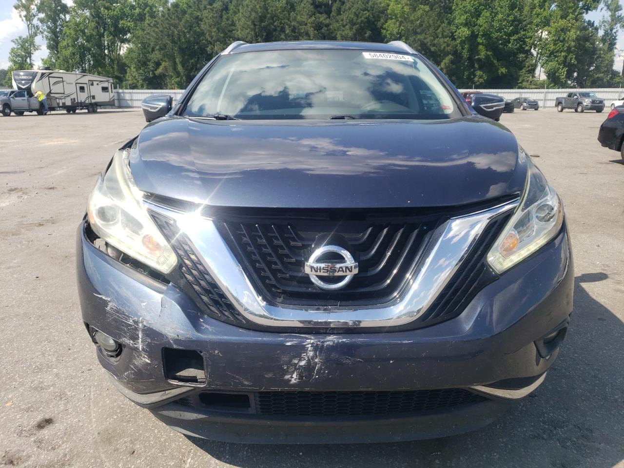 5N1AZ2MGXGN104016 NISSAN MURANO 2016