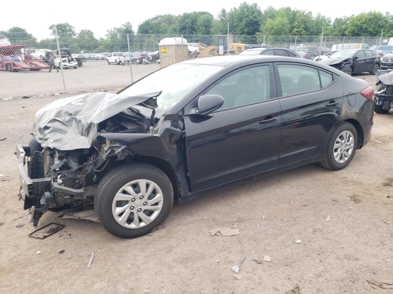 2018 Hyundai Elantra Se vin: KMHD74LF0JU577413