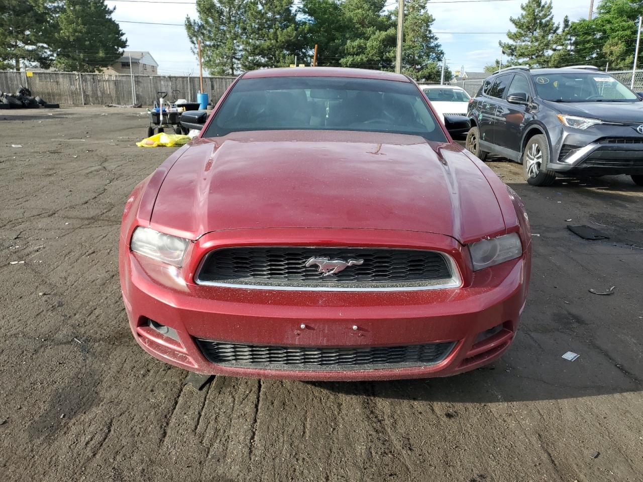 2014 Ford Mustang vin: 1ZVBP8AM0E5257526