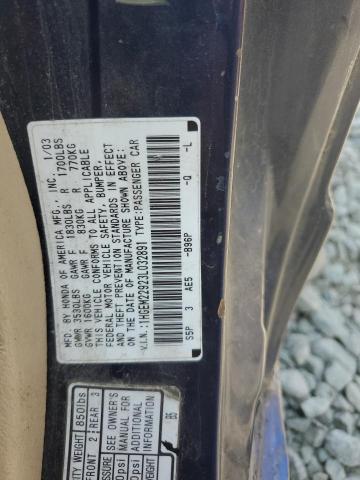 2003 Honda Civic Ex VIN: 1HGEM22923L032891 Lot: 59265254