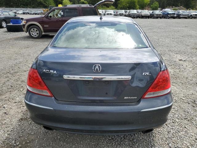 2005 Acura Rl VIN: JH4KB16555C018221 Lot: 58898624