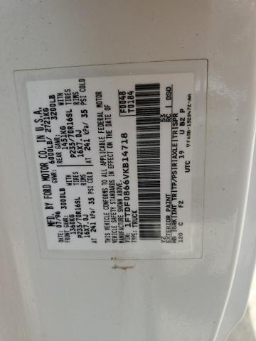 1997 Ford F150 VIN: 1FTDF0866VKB14718 Lot: 59284654