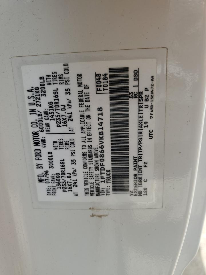 1FTDF0866VKB14718 1997 Ford F150