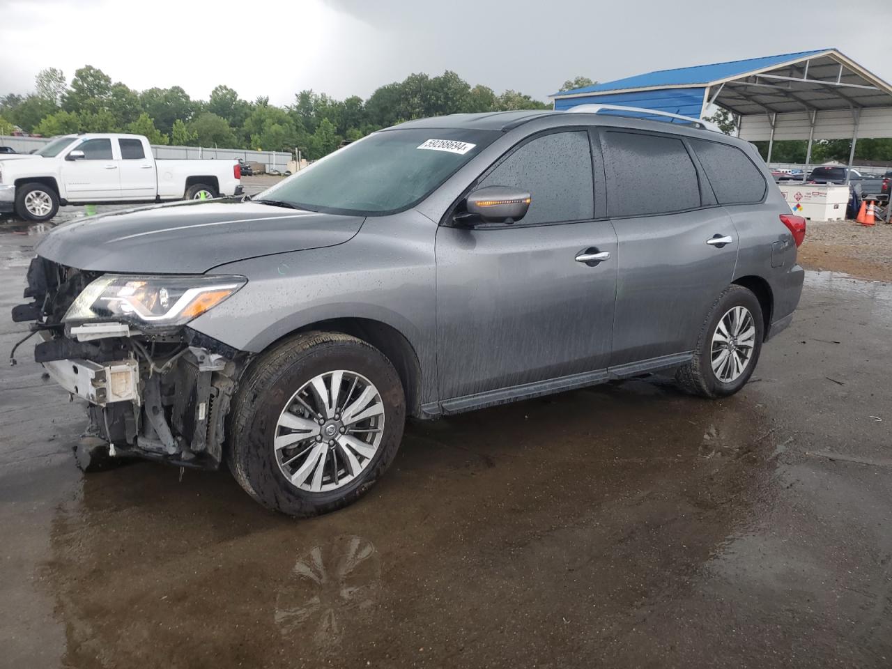 2018 Nissan Pathfinder S vin: 5N1DR2MN2JC633104