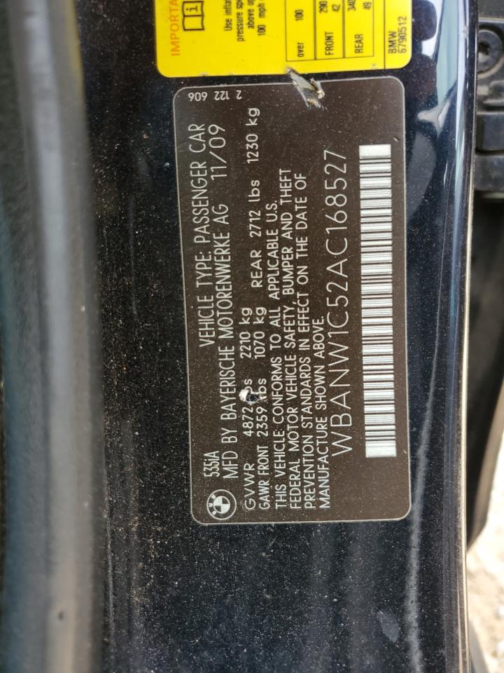 WBANW1C52AC168527 2010 BMW 535 I