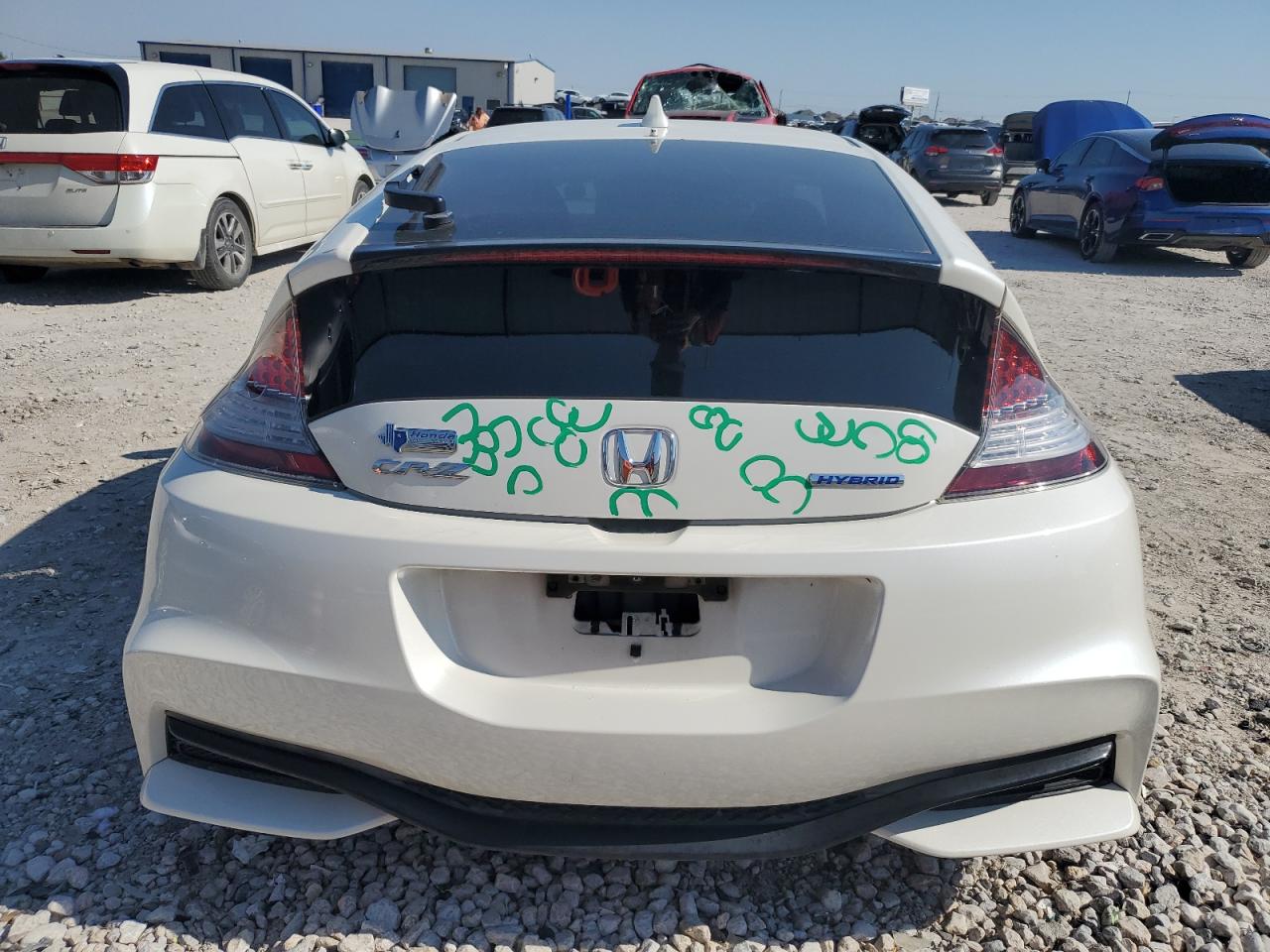 JHMZF1D60GS001513 2016 Honda Cr-Z Ex