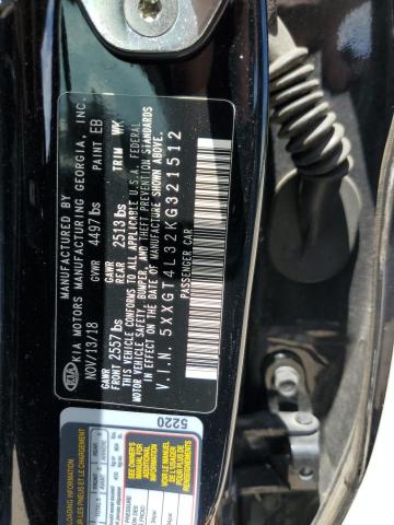 2019 Kia Optima Lx VIN: 5XXGT4L32KG321512 Lot: 59104524