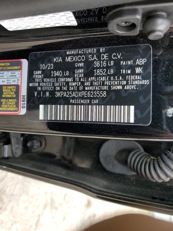 3KPA25ADXPE623558 2023 Kia Rio S