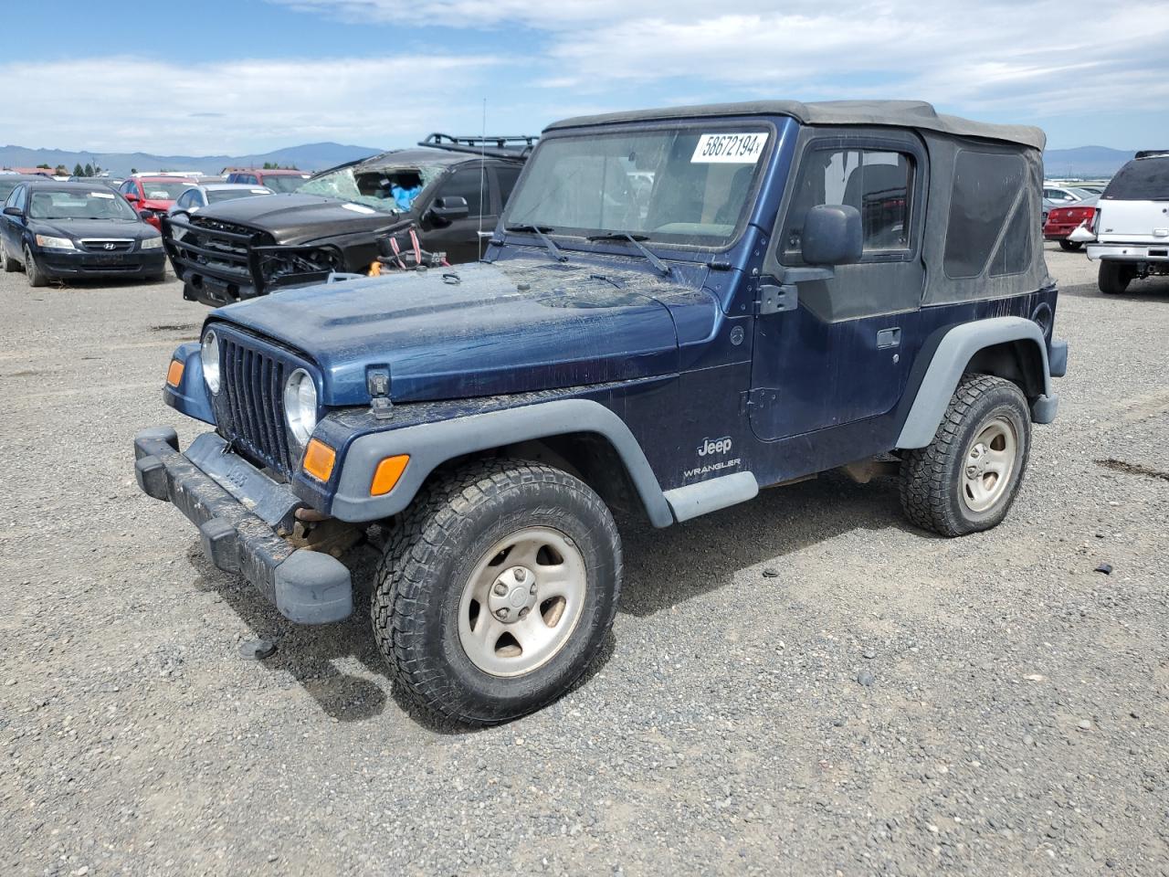 1J4FA29144P778453 2004 Jeep Wrangler / Tj Se