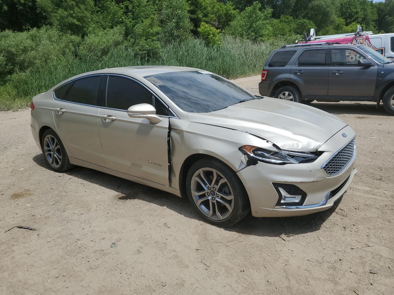 2019 Ford Fusion Titanium vin: 3FA6P0RU9KR123834