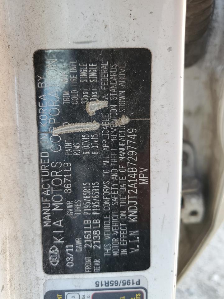 KNDJT2A14B7297749 2011 Kia Soul