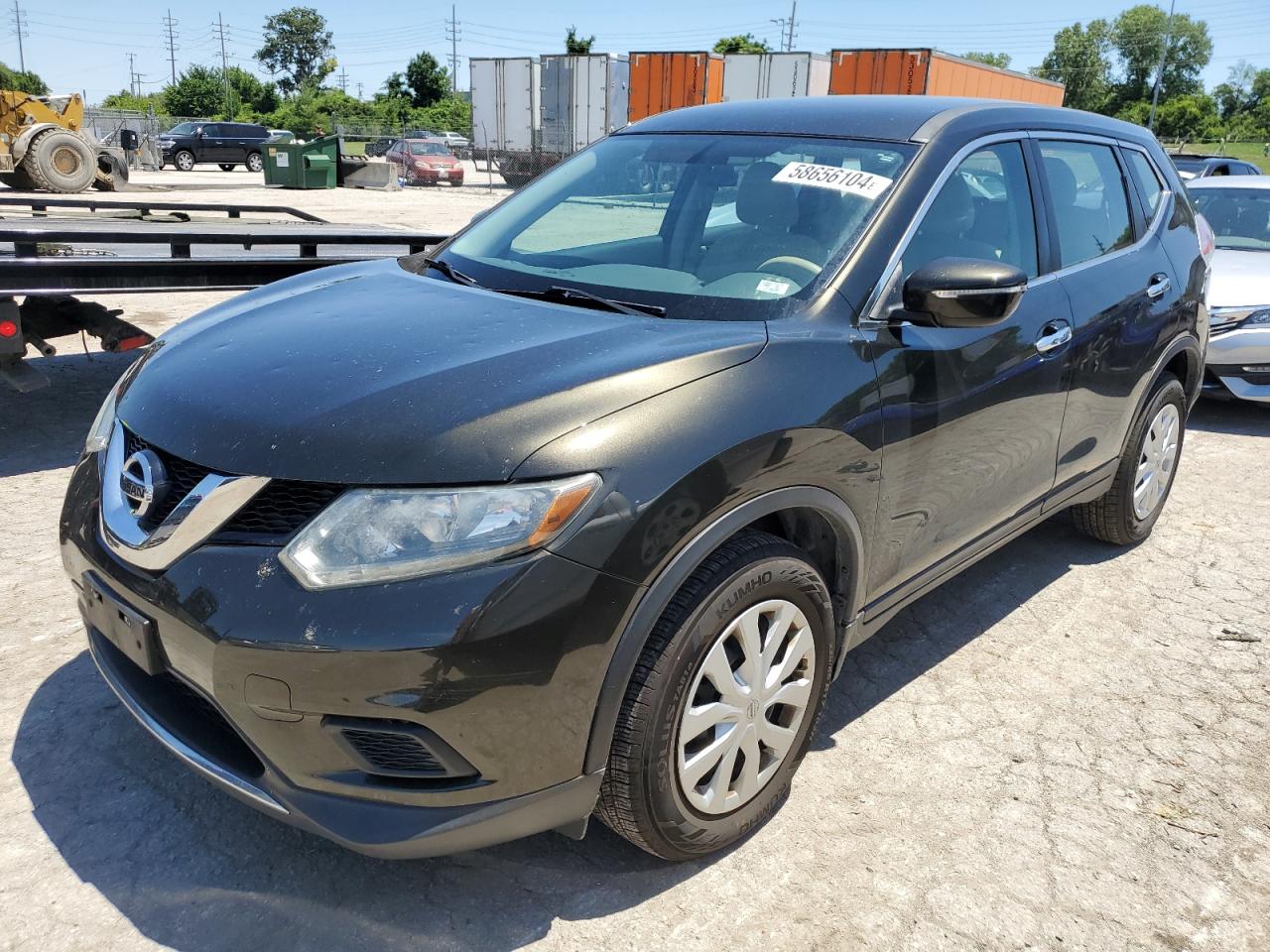 Lot #2605879429 2015 NISSAN ROGUE S