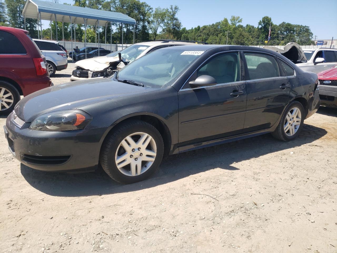 2013 Chevrolet Impala Ls vin: 2G1WF5E39D1223858