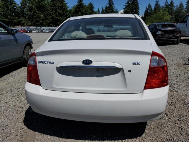 2004 Kia Spectra Lx VIN: KNAFE121645042069 Lot: 58542694