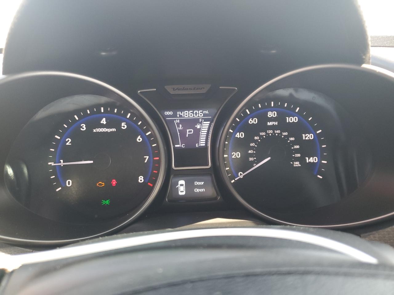 KMHTC6AE7EU203965 2014 Hyundai Veloster Turbo