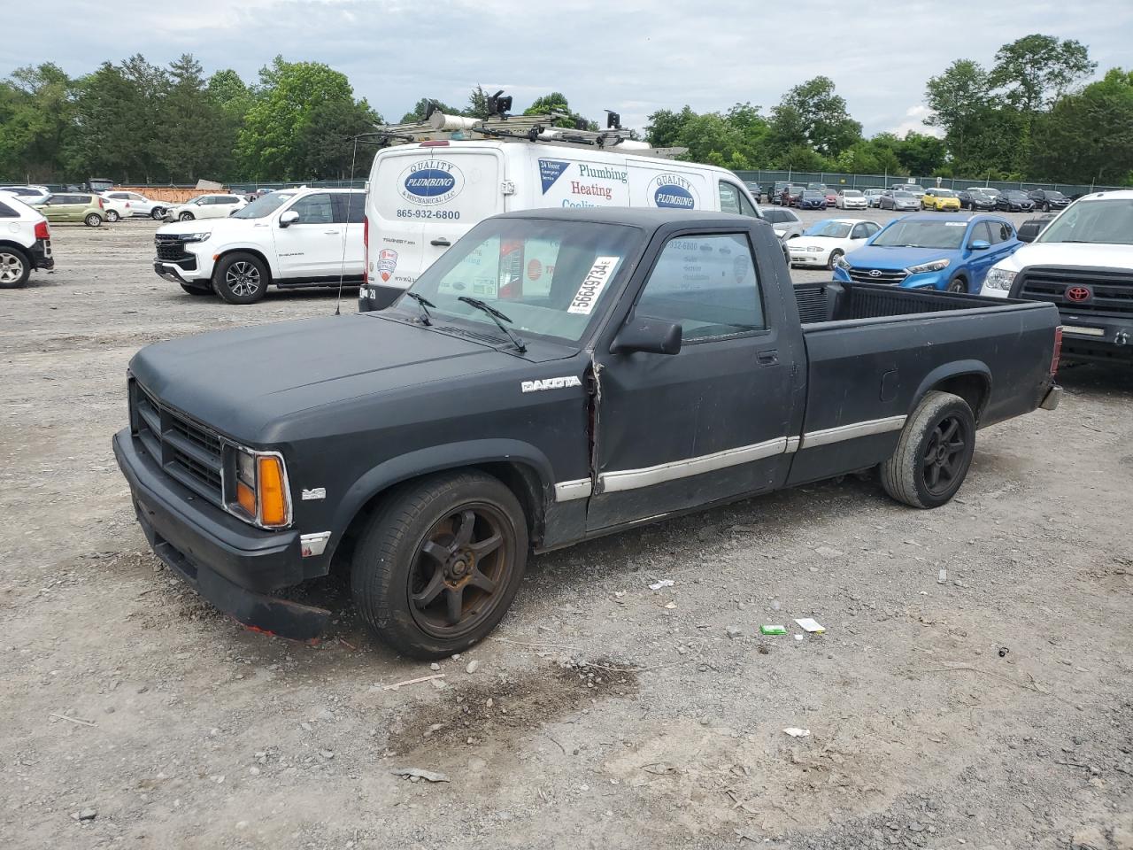 1B7GN14M7HS129484 1987 Dodge Dakota