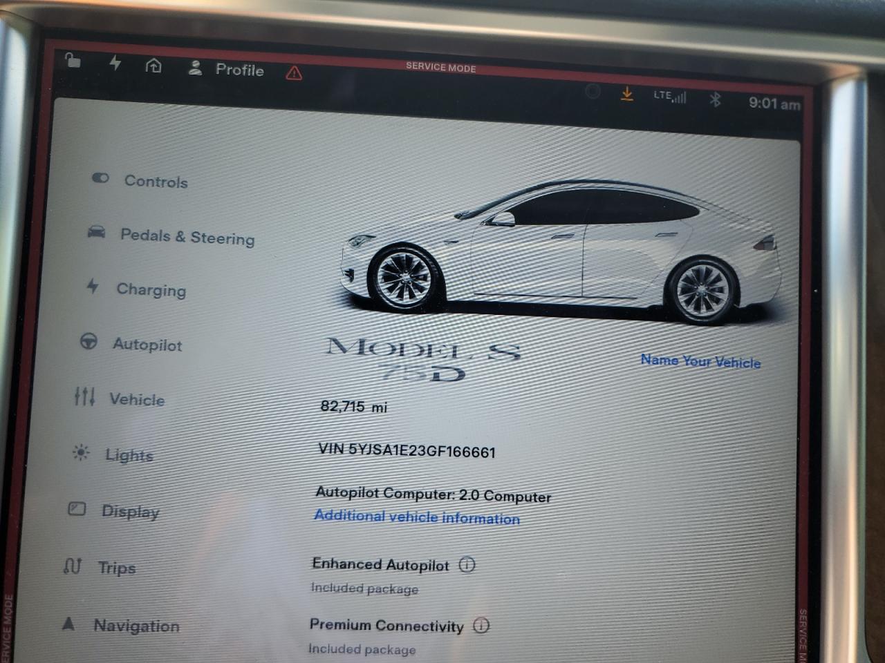 5YJSA1E23GF166661 2016 Tesla Model S