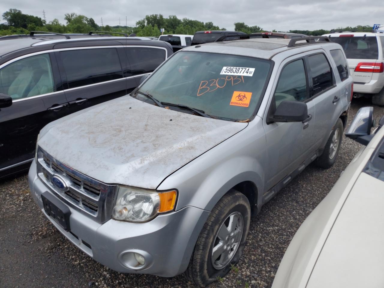 2012 Ford Escape Xlt vin: 1FMCU9D72CKB30931