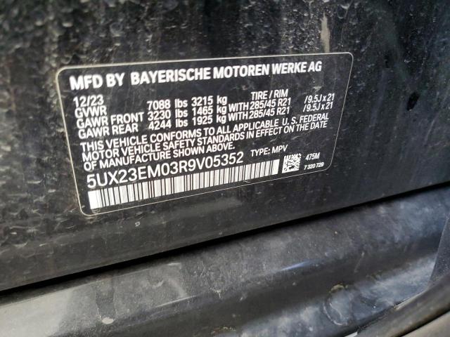 VIN 5UX23EM03R9V05352 2024 BMW X7, Xdrive40I no.12