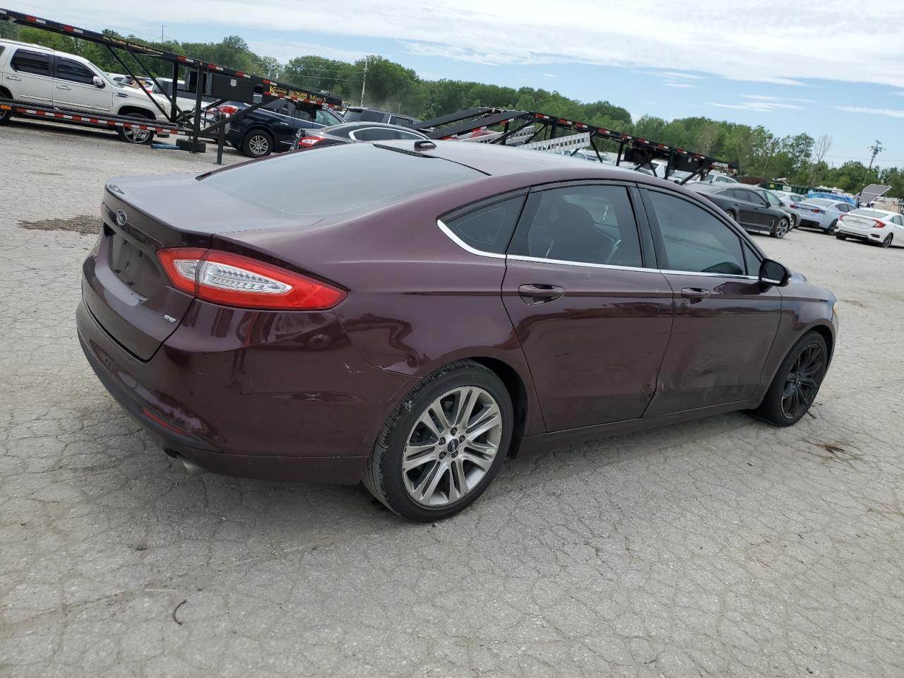 2013 Ford Fusion Se vin: 3FA6P0H77DR124074