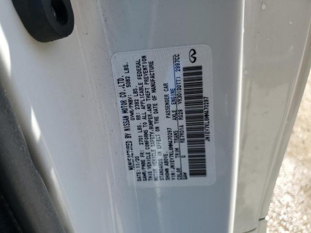 2021 INFINITI Q60 LUXE JN1EV7KL6MM470297