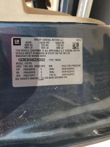 2012 Chevrolet Silverado C1500 Lt VIN: 1GCRCSEA9CZ253622 Lot: 58937214