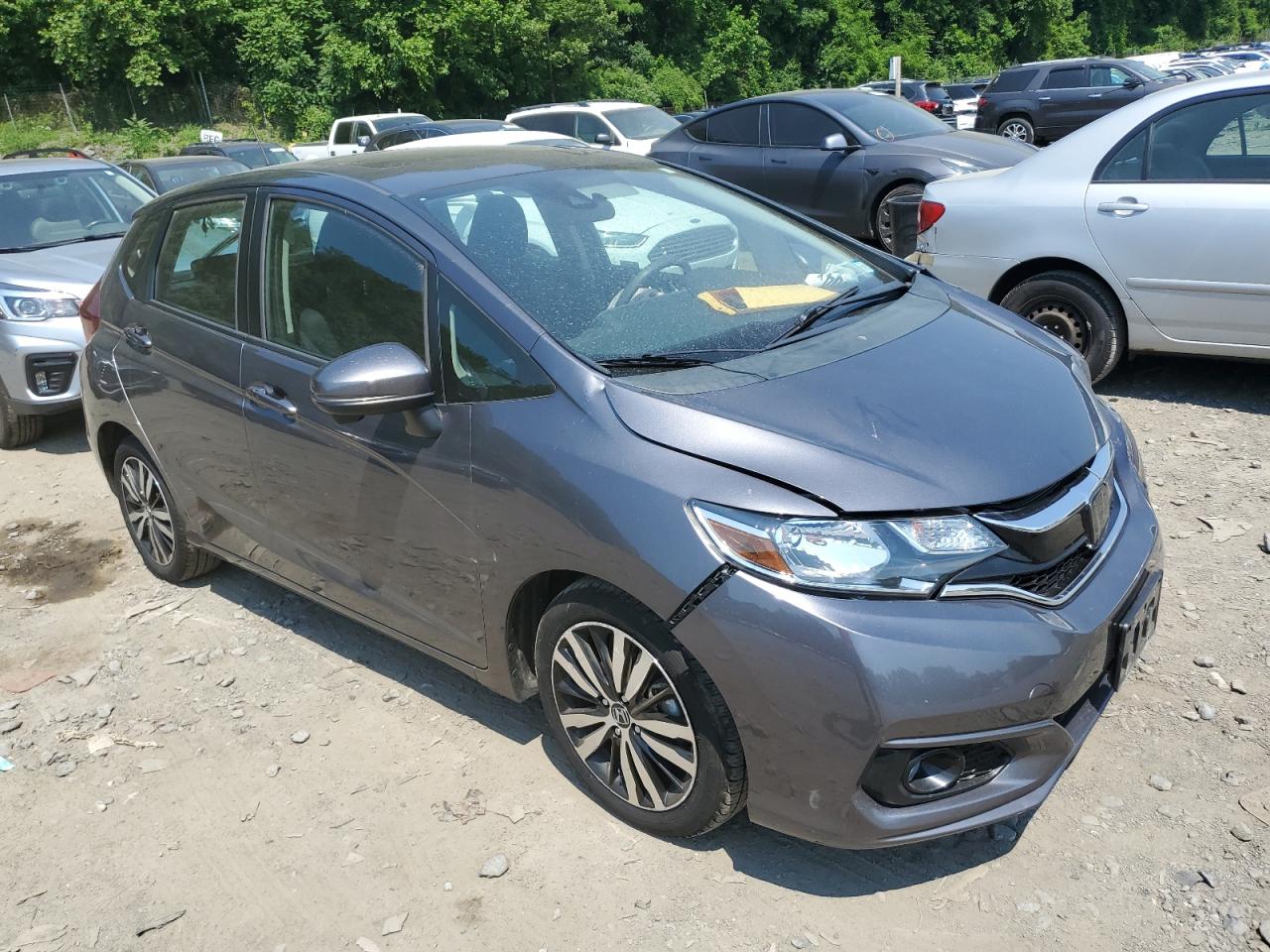 2019 Honda Fit Ex vin: 3HGGK5H86KM729654