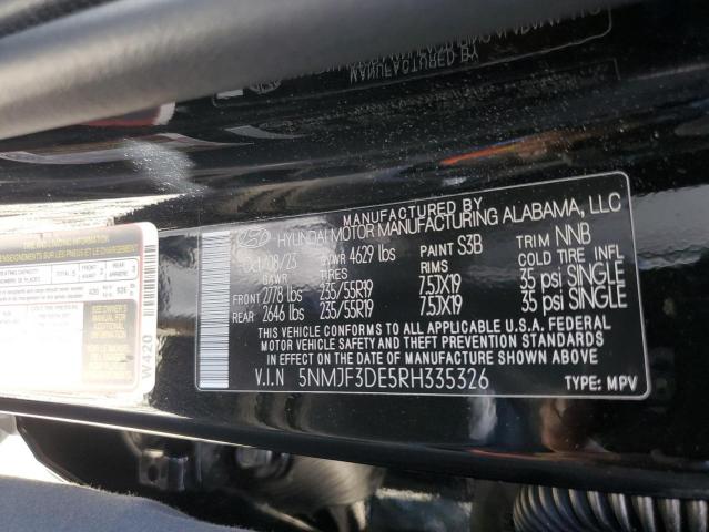 2024 HYUNDAI TUCSON SEL - 5NMJF3DE5RH335326