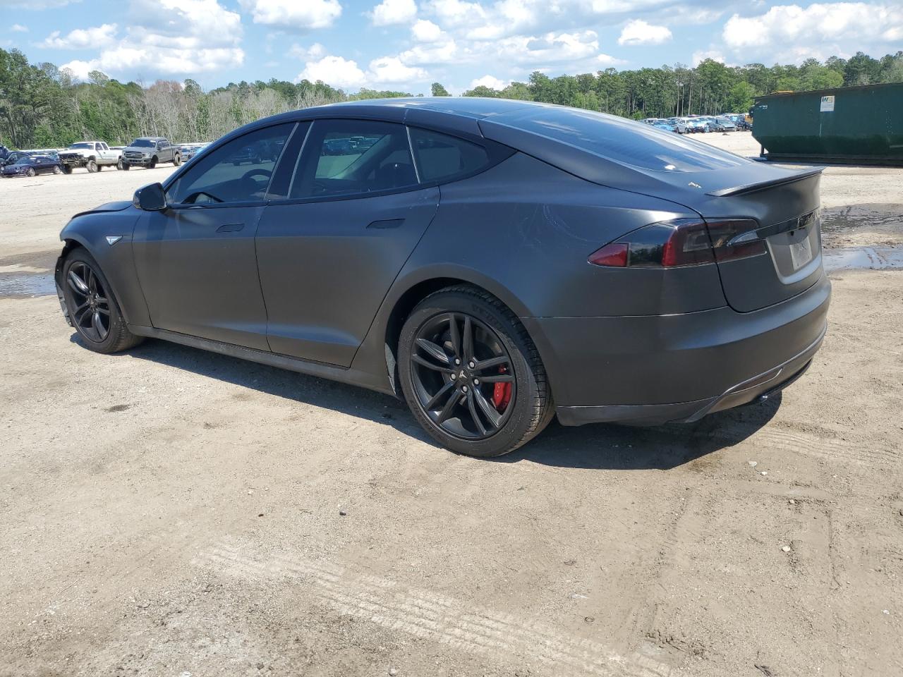 2014 Tesla Model S vin: 5YJSA1H14EFP40281