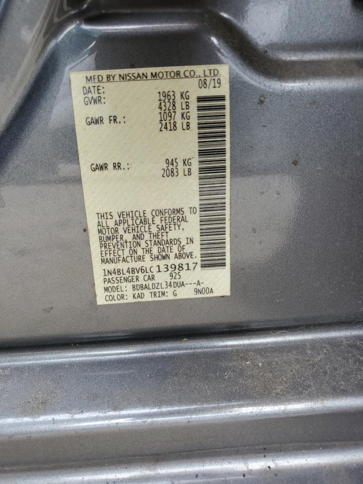 1N4BL4BV6LC139817 NISSAN ALTIMA 2020