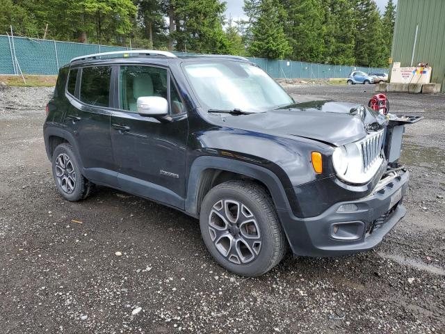 2015 Jeep Renegade Limited VIN: ZACCJBDT9FPC12375 Lot: 57293154