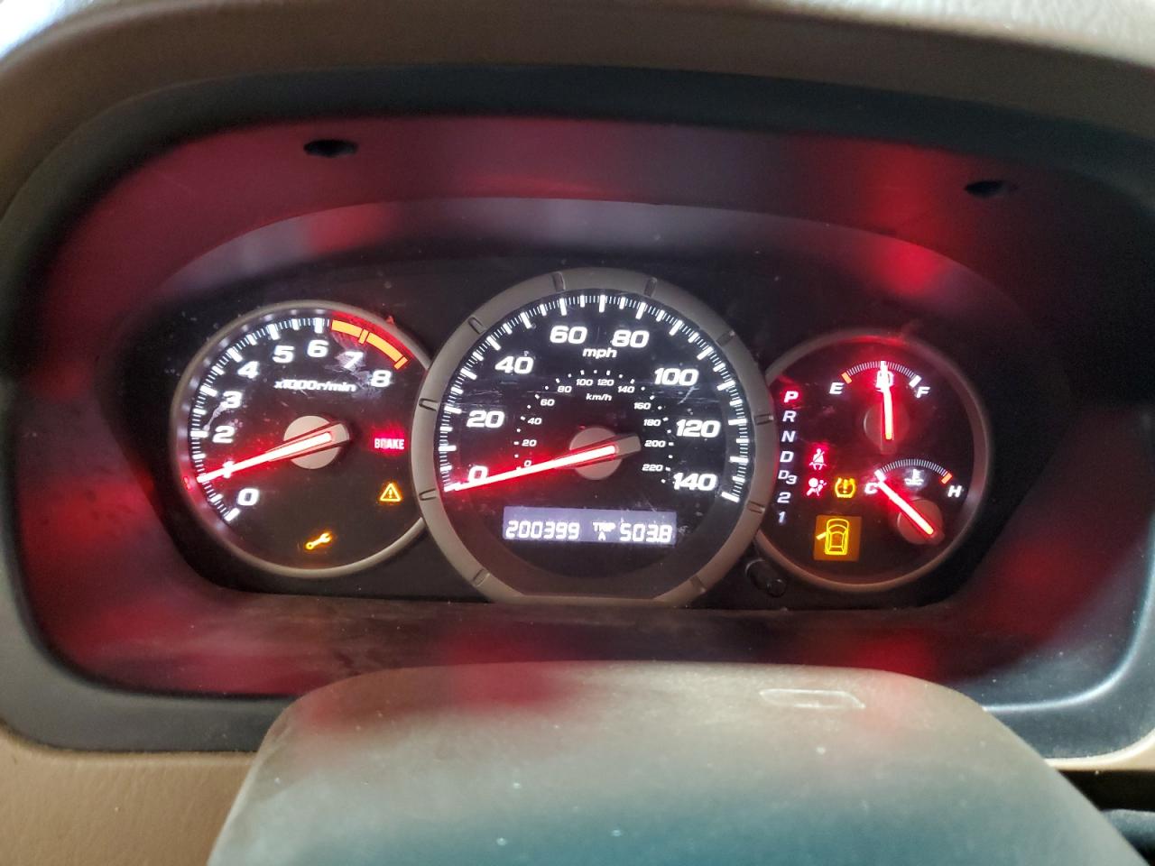 5FNYF18627B016650 2007 Honda Pilot Exl