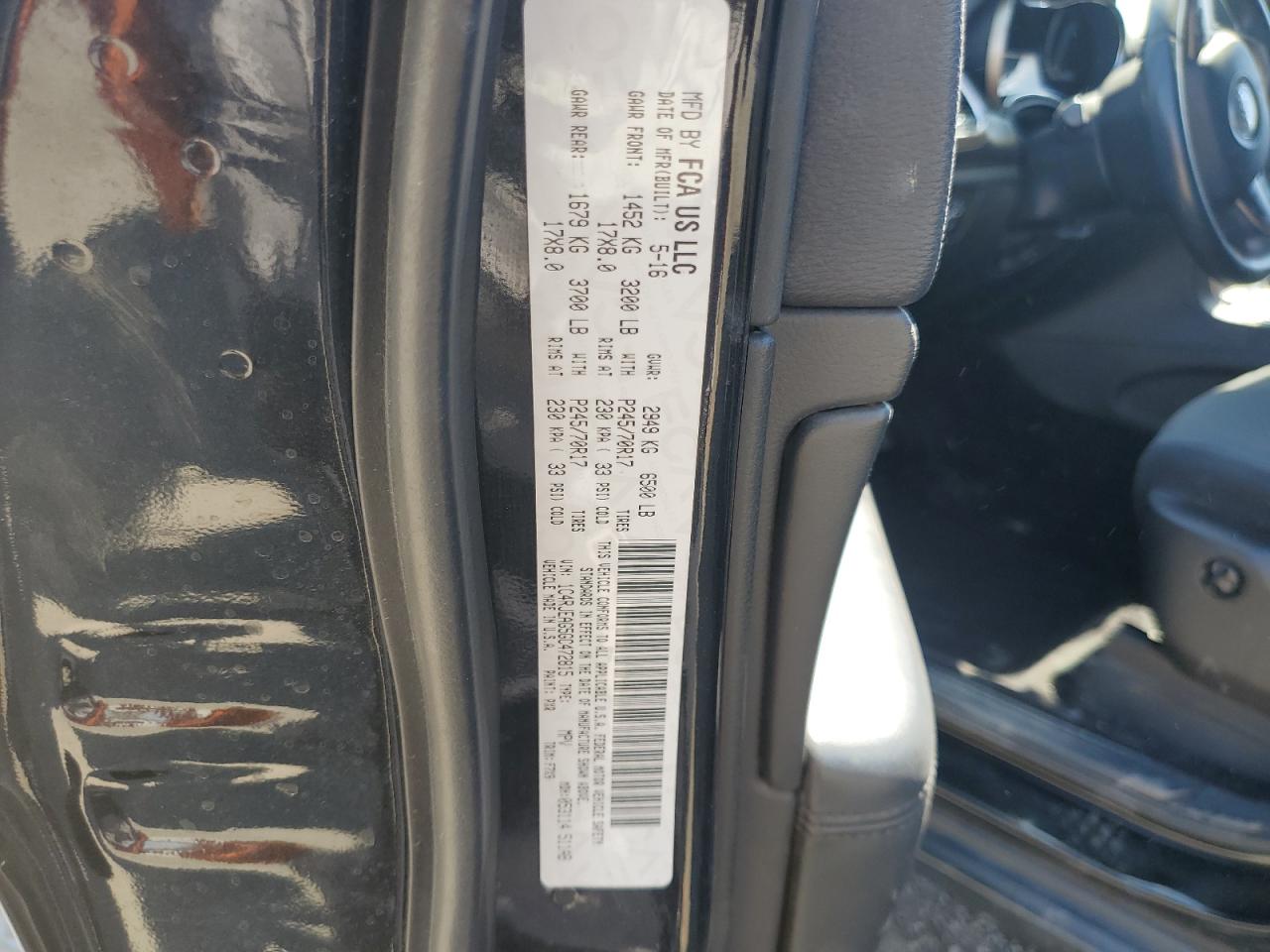 1C4RJEAG5GC472815 2016 Jeep Grand Cherokee Laredo