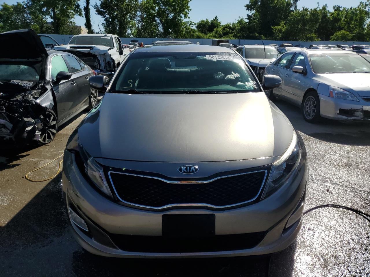 2015 Kia Optima Lx vin: 5XXGM4A74FG501227