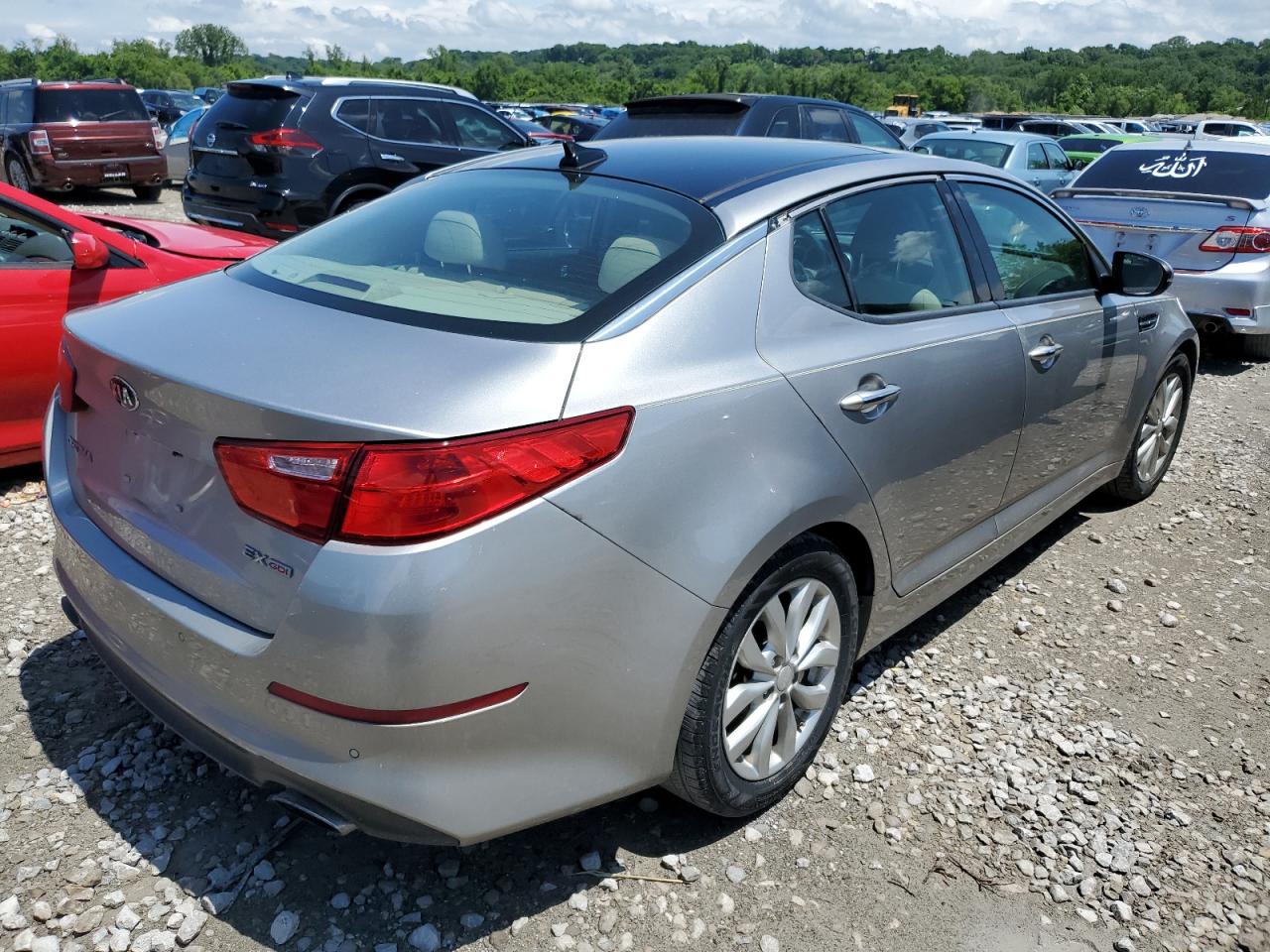 2015 Kia Optima Ex vin: 5XXGN4A75FG402476