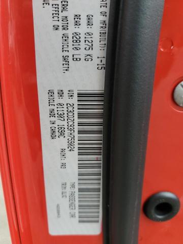 2015 DODGE CHALLENGER - 2C3CDZC93FH759024