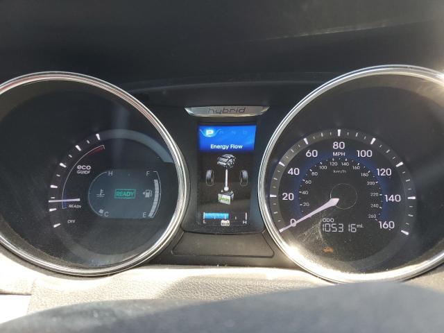 2013 Hyundai Sonata Hybrid VIN: KMHEC4A40DA050625 Lot: 57645394