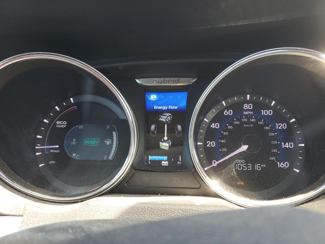 KMHEC4A40DA050625 2013 Hyundai Sonata Hybrid