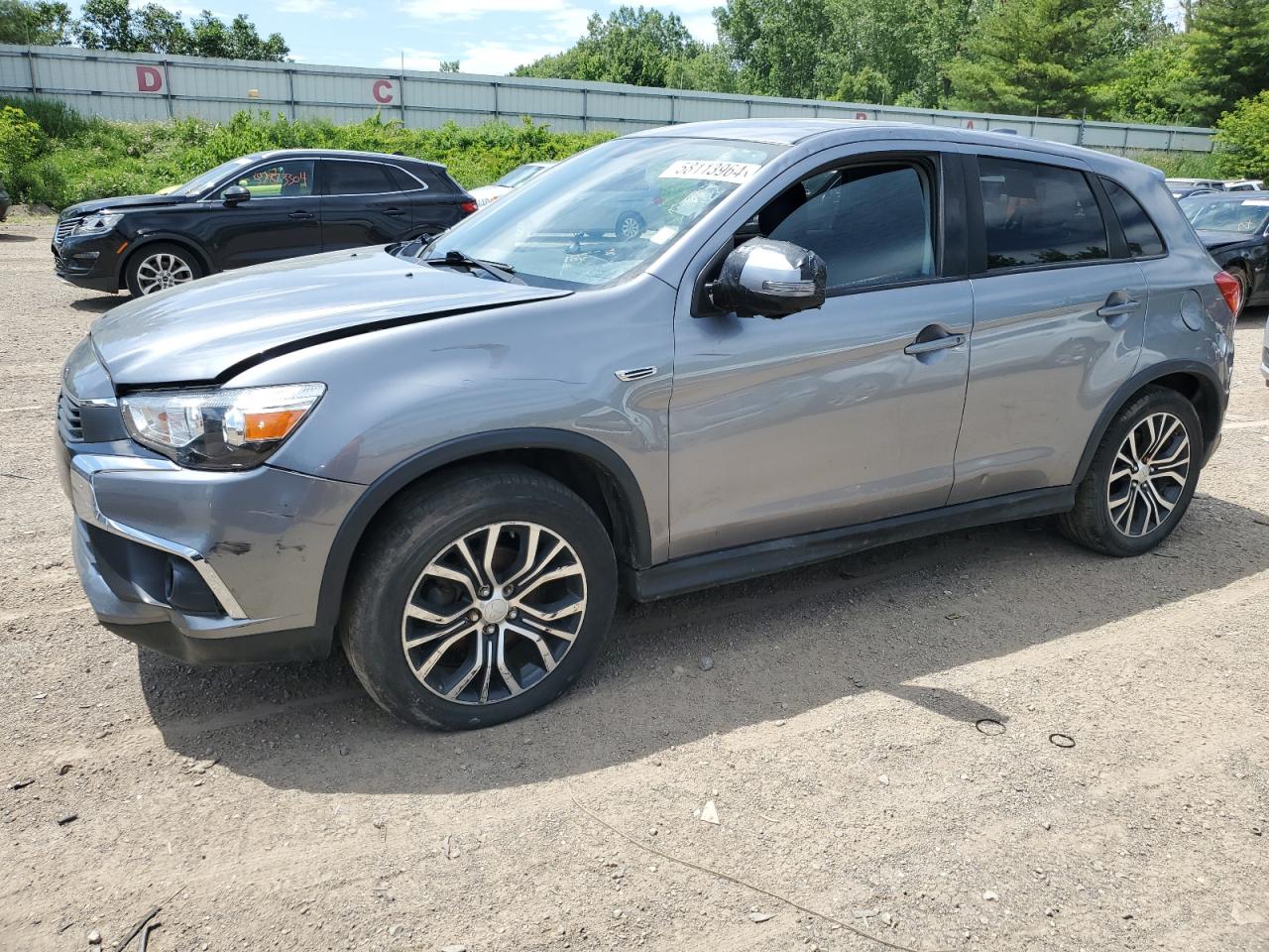 2017 Mitsubishi Outlander Sport Es vin: JA4AR3AU3HZ050924