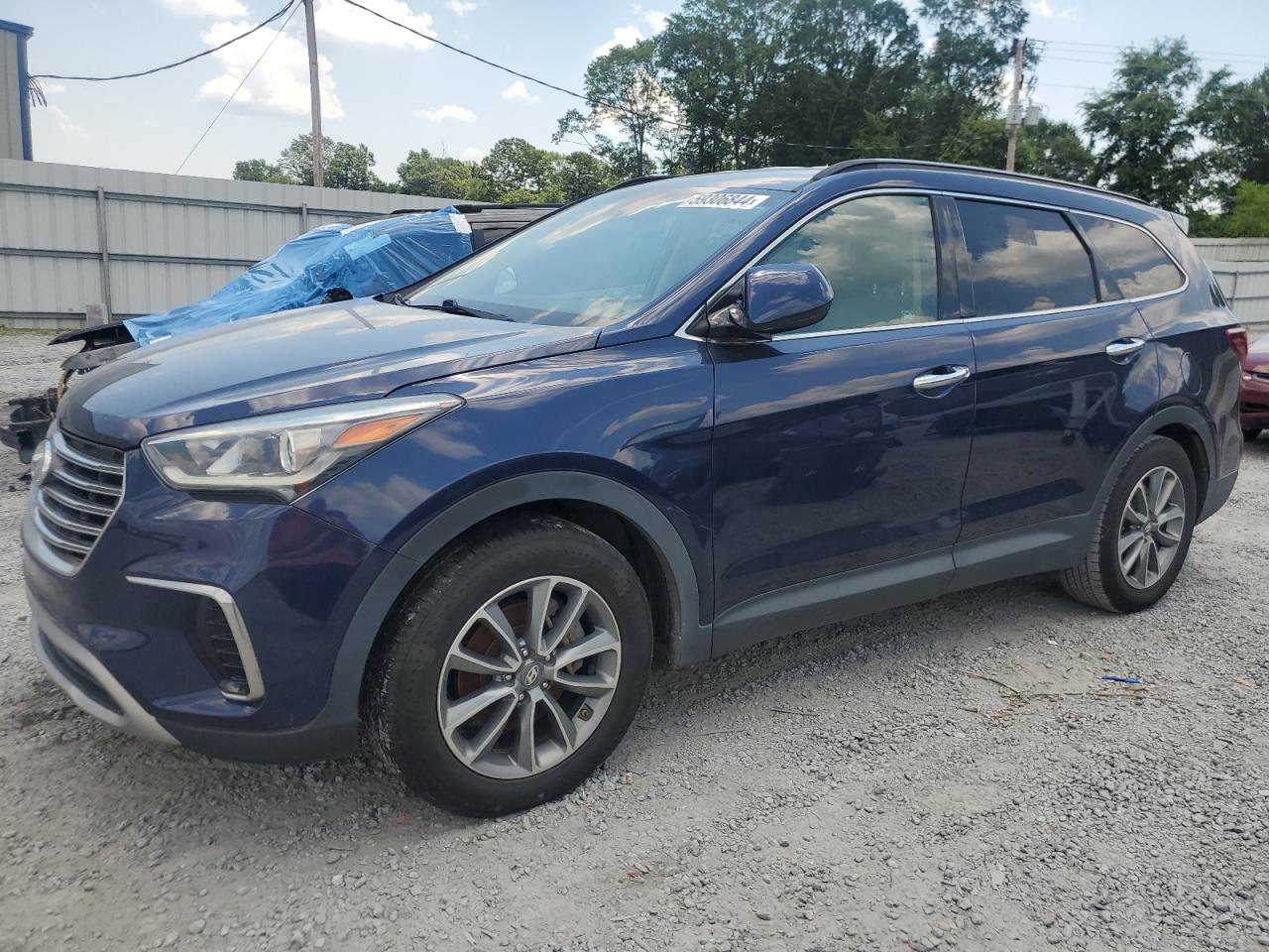 2017 Hyundai Santa Fe Se vin: KM8SM4HF2HU189179