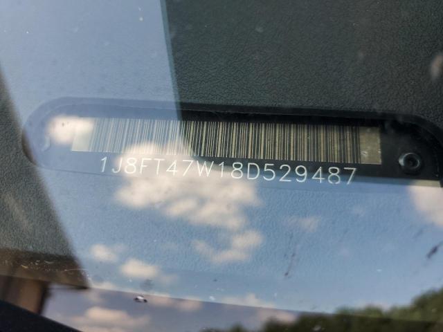2008 Jeep Compass Sport VIN: 1J8FT47W18D529487 Lot: 57766894